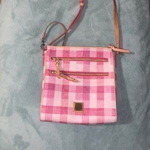 Pink Checkered Dooney & Bourke 1975 purse